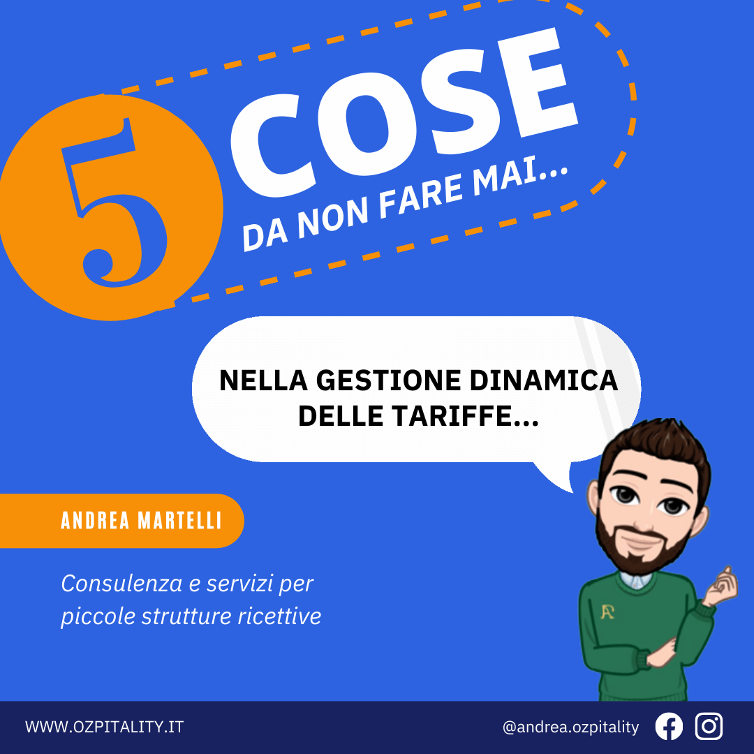 5 cose da non fare mai